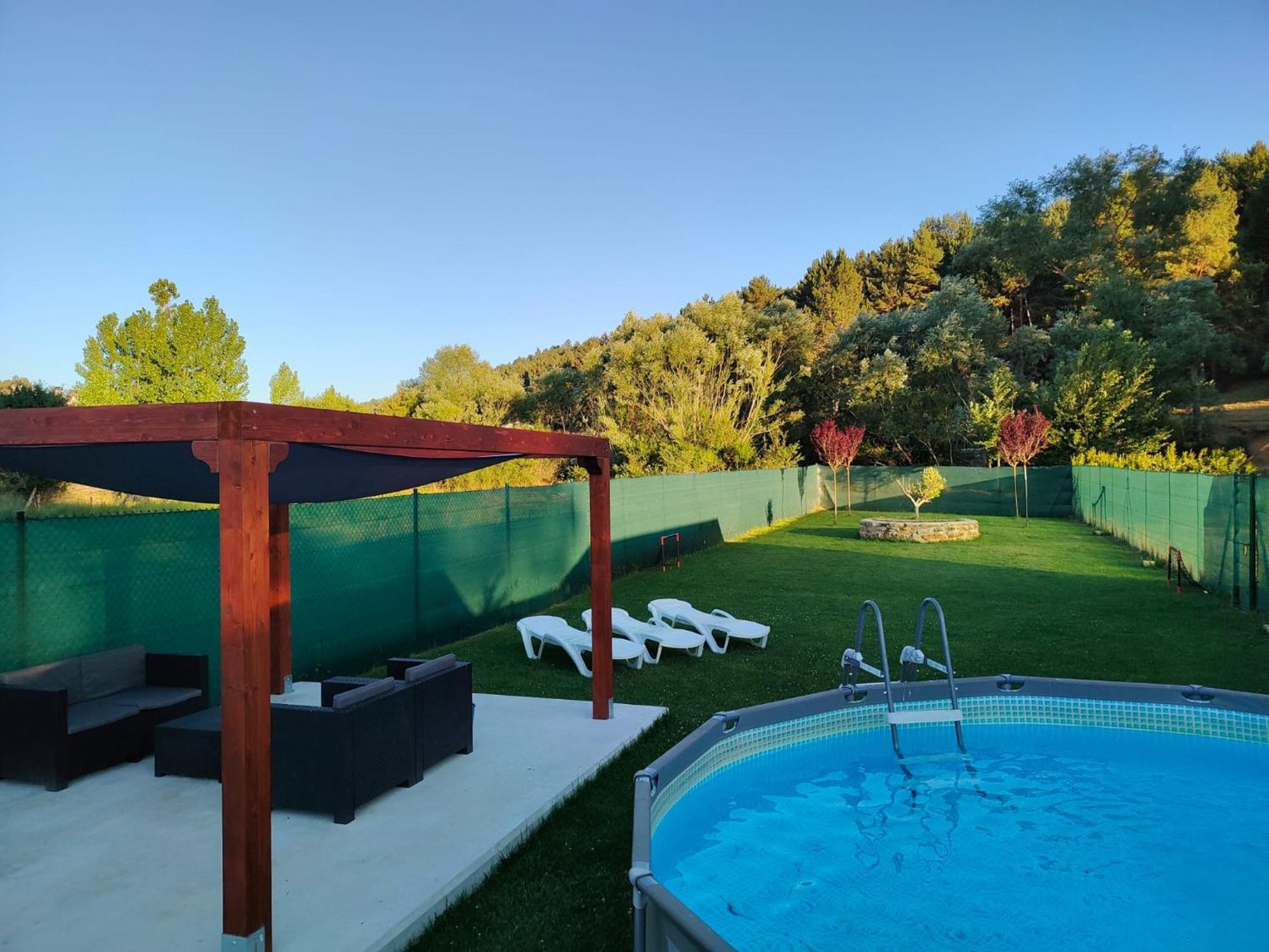 Casa Rural La Puerta Del Rio Lobos ซานเลโอนาร์โด เด ยาเกว ภายนอก รูปภาพ