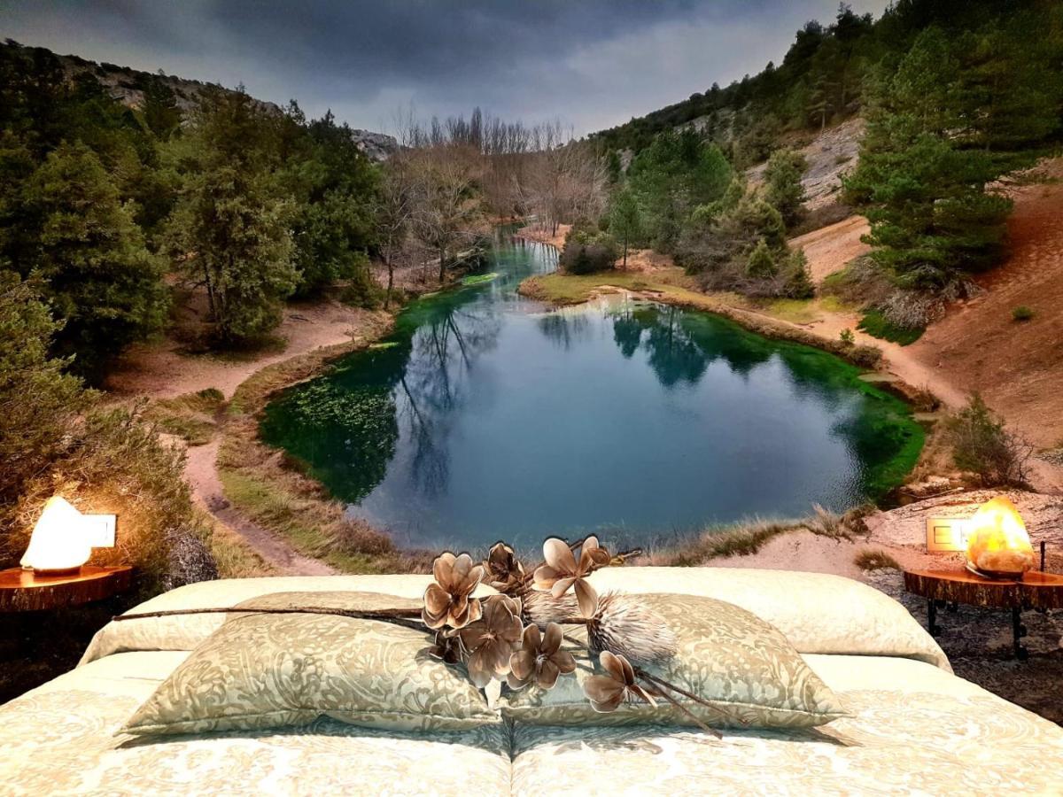 Casa Rural La Puerta Del Rio Lobos ซานเลโอนาร์โด เด ยาเกว ภายนอก รูปภาพ